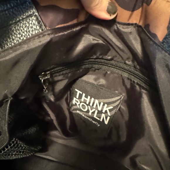 Think Royln saddle zebra tote - Picture 6 of 8